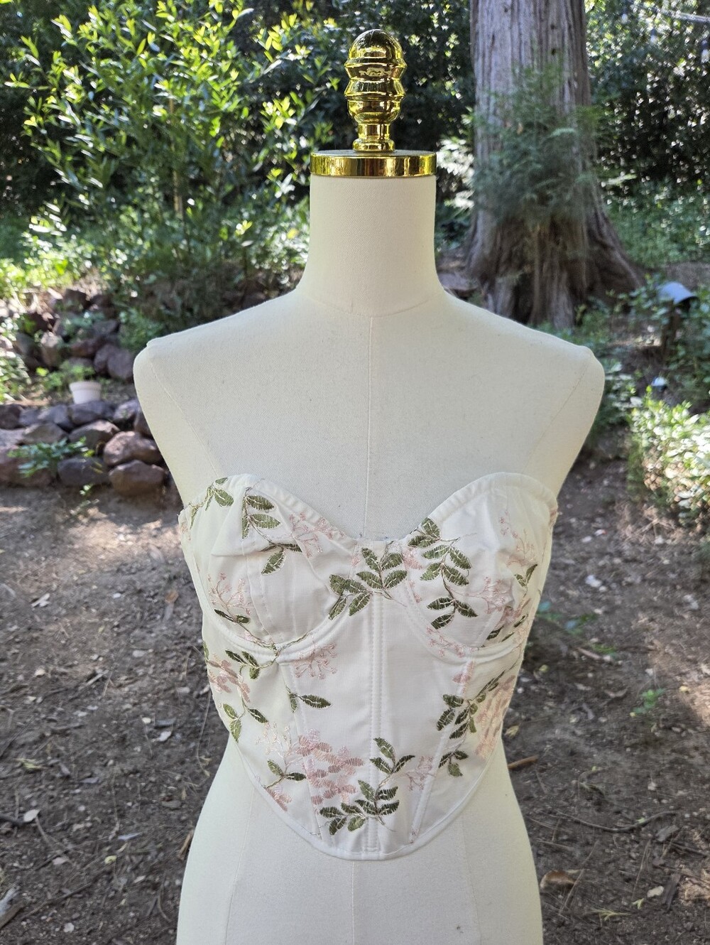 Shein Floral Corset Size Medium
